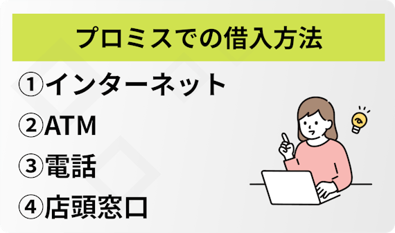 h2made_プロミス借入方法