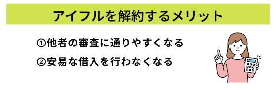 アイフル解約メリット